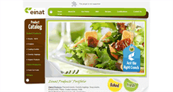 Desktop Screenshot of einatfood.com